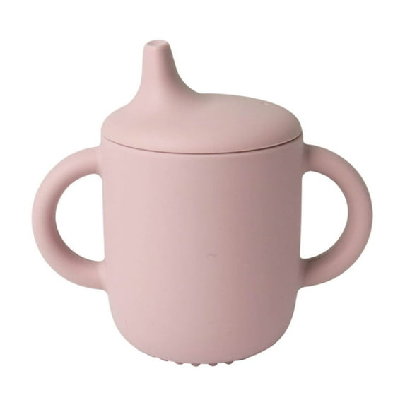 Silica Gel Water Cup for Infants, Duckbilled Learning Cup, Leak-Proof and Drop-Resistant Drinking Cup for Babies, Soft and Safe Tableware for Children