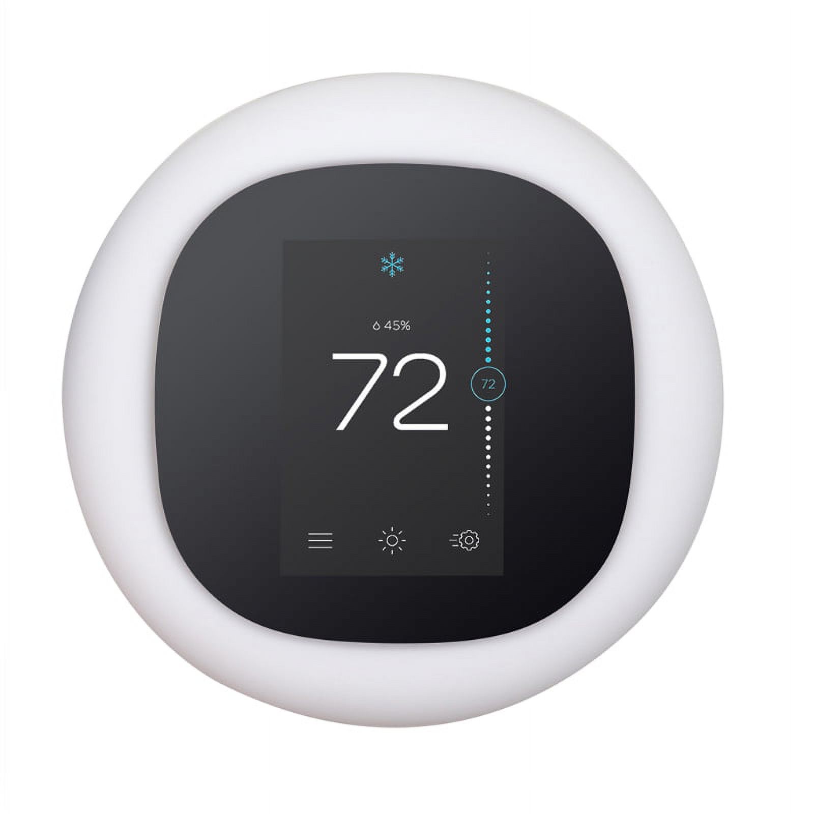 Silica Wall Plate Cover Compatible with Ecobee3 Lite Smart Thermostat