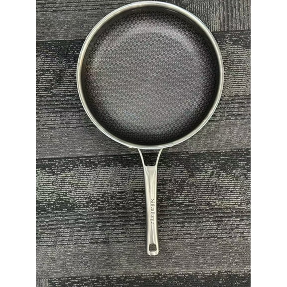 SilicaForge Diamond-Infused Non-Stick Fry Pan5 Stronger Surface, Metal-Utensil Safe, Oven-Safe to 500F, Quick-Clean Granite Finish for Healthy Everyday Cooking