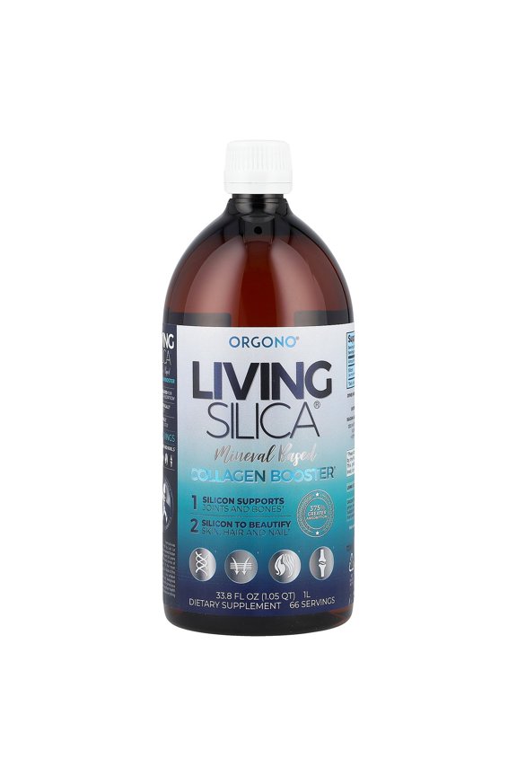 Orgono Living Silica, Collagen Booster, 22.5 mg, 33.8 fl oz (1 L)