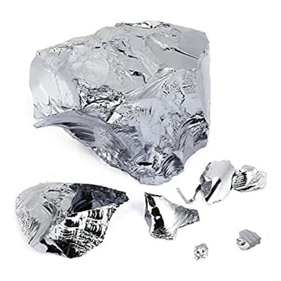 Silicon Metal, Elements 14 Semiconductor Monocrystalline Si Block, Raw Material for Monocrystalline (50G)