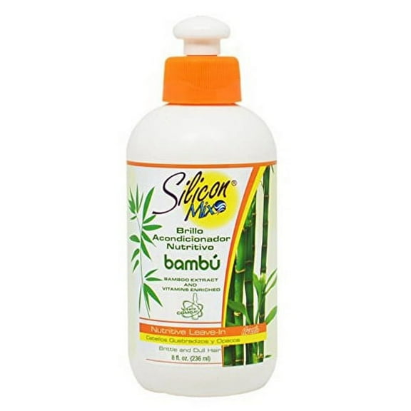 Silicon Mix Bamboo Leave-In For Dull Hair, 8 oz, 2 Pack