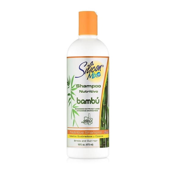 Silicon Mix Bambu Shampoo, Nutritive 16 Oz,Pack of 2