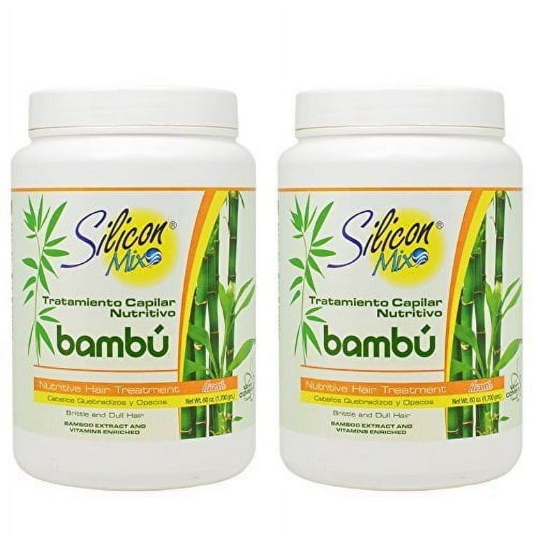 Silicon Mix Bambu Hair Treatment, Bamboo Extract, 60oz, Pack of 2