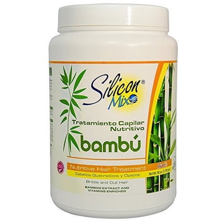Silicon Mix Bambu Nutritive Hair Treatment, 60 oz, 2 Pack