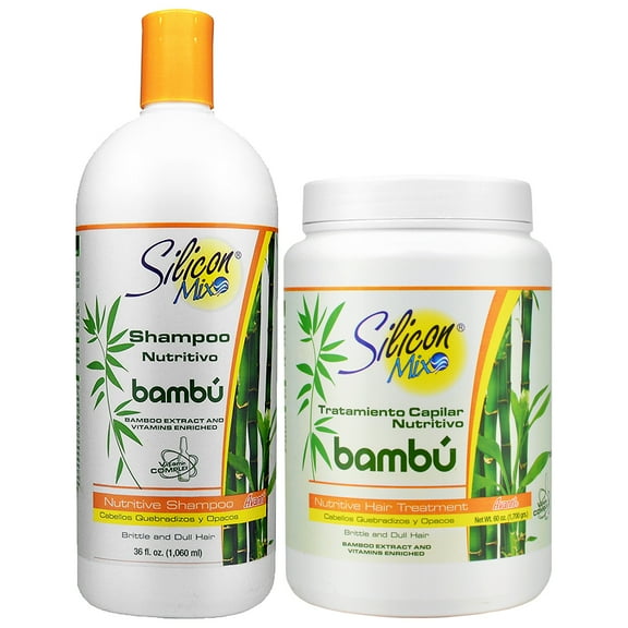 Silicon Mix Bambu Shampoo 36oz + Treatment 60oz