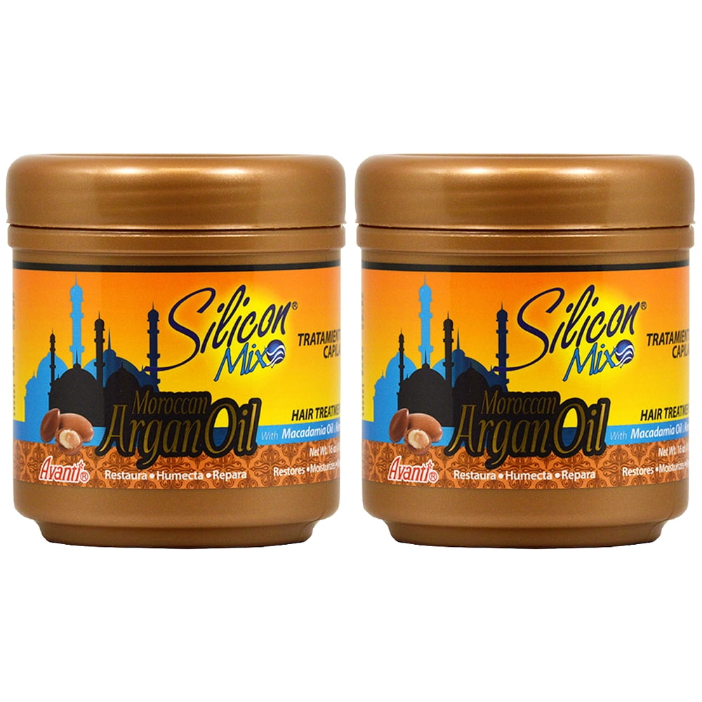 Silicon Mix Moroccan Argan Oil Hair Treatment 16oz "Pack of 2"