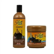 Silicon Mix Moroccan Argan Oil Shampoo + Hair Treatment 16oz Set