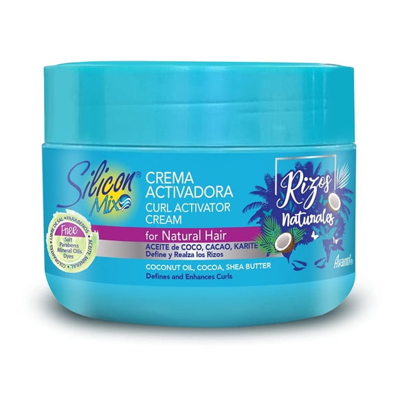 Silicon Mix Rizos Naturales Curl Activator Cream, 8 oz..
