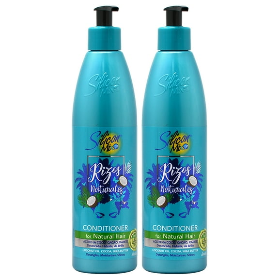 Silicon Mix Rizos Naturals Conditioner for Natural Hair 16oz (Pack of 2)