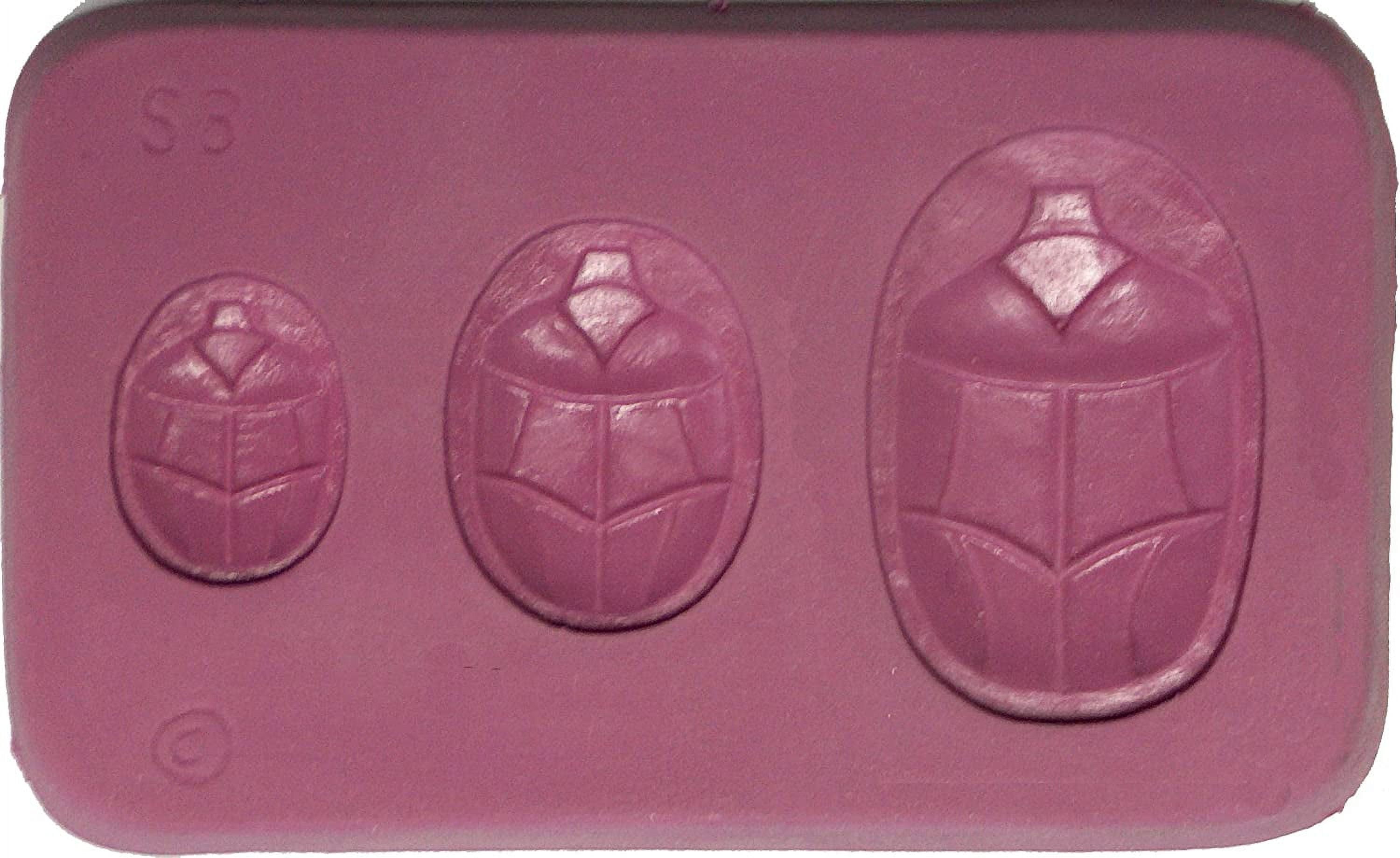 Silicon Mold, Scarab Bottom" Mold