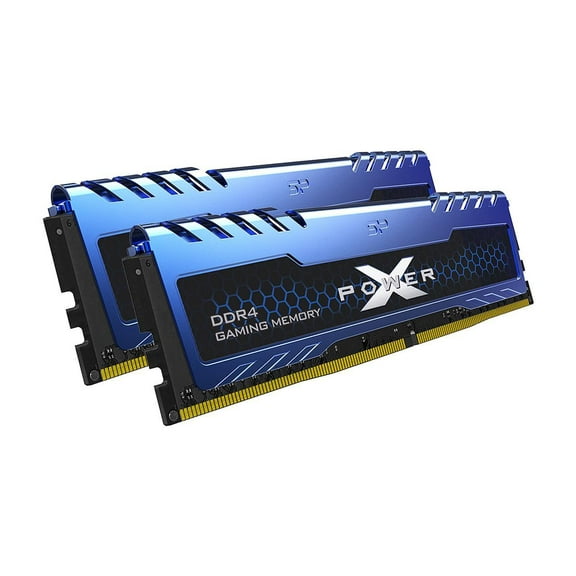 Silicon Power 16GB (2 x 8GB) DDR4 3200 (PC4 25600) 288-Pin XPOWER Turbine DDR4 SDRAM Desktop Memory Model SP016GXLZU320BDA