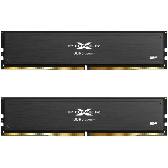 Silicon Power DDR5 32GB (2x16GB) Value Gaming 6000MT/s (PC5-48000) 288-pin CL36 1.35V UDIMM Desktop Memory Module RAM SP032GXLWU60FFDJ