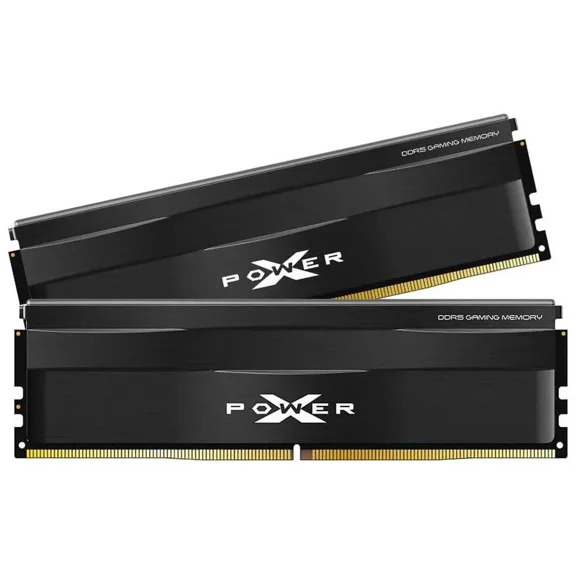 Silicon Power DDR5 32GB (2x16GB) Zenith 6000MT/s (PC5-48000) 288-pin CL36 1.35V UDIMM Desktop Memory Module RAM SP032GXLWU60FFDE Black