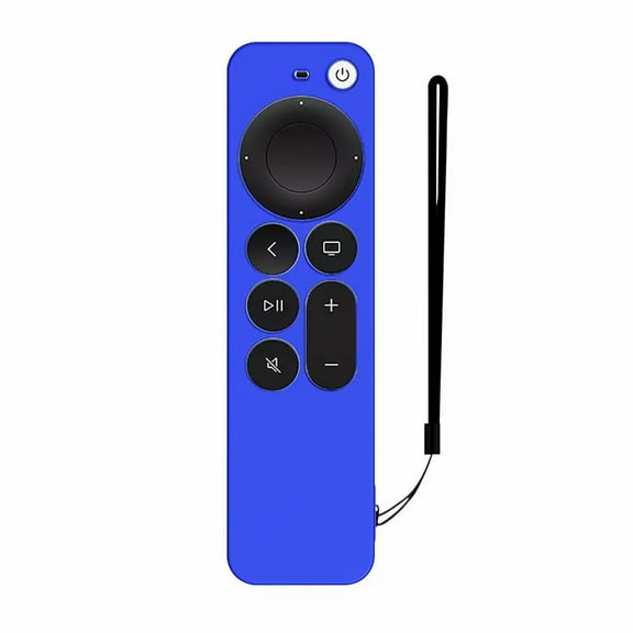 Silicon Shockproof Cover 2021 Anti-Lost Protective Case For Apple TV 4K 2nd Gen Siri Remote Control Anti-Slip Durable