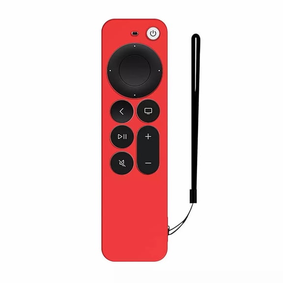 Silicon Shockproof Cover 2021 Anti-Lost Protective Case For Apple TV 4K 2nd Gen Siri Remote Control Anti-Slip Durable