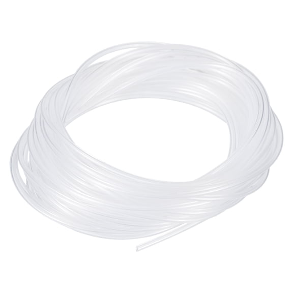Silicon Tubing(0.5mm ID x 2mm OD x 16Ft), Pure Silicone Hoses High Temp - for Printer, Hot Water Dispenser, Engine, Brewing, Fish Tank Air Pump, Pump Transfer, Clear
