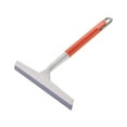 thumbnail image 1 of Silicon Wiper Window Cleaner Shower Squeegee Glass Clean Scraper Washing Wiper Glass Cleaning Tool Bathroom Accessories Orange - 27.5x24.6cm, 1 of 5