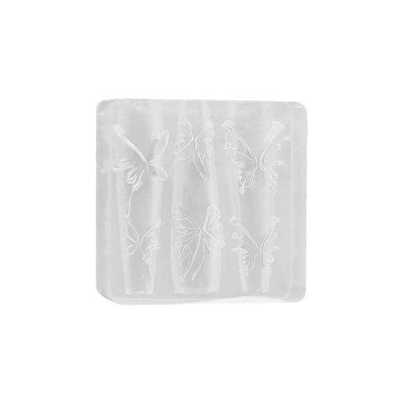 Silicone 3D Flower Nail Charm Templates DIY Resin Epoxy Decorations Floral Carving Pen for Nail Design