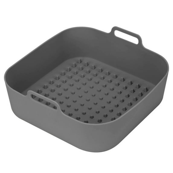 Silicone Air Fryer Liner Square Shaped 3 Colors to Choose for Air Fryers Use