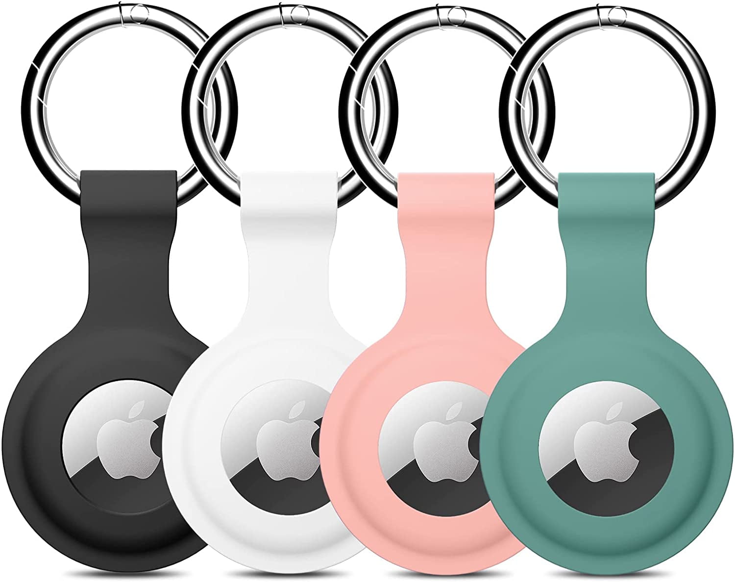 Ma様 ご確認用♪ AirTagケース Amazon.com: Waterproof Airtag Holder,4 Pack Airtag Keychain