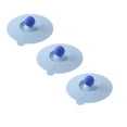 thumbnail image 1 of Silicone Airtight Seal Cup Lids Drink Covers with Spoon Holder,3 Pcs Colored Universal Cup Lids,Reusable Mug Cover,Food Grade Dust-proof Airtight Seal Lids for Mugs Tea Cups Coffee Cup, 1 of 3