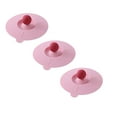 thumbnail image 1 of Silicone Airtight Seal Cup Lids Drink Covers with Spoon Holder,3 Pcs Colored Universal Cup Lids,Reusable Mug Cover,Food Grade Dust-proof Airtight Seal Lids for Mugs Tea Cups Coffee Cup, 1 of 3