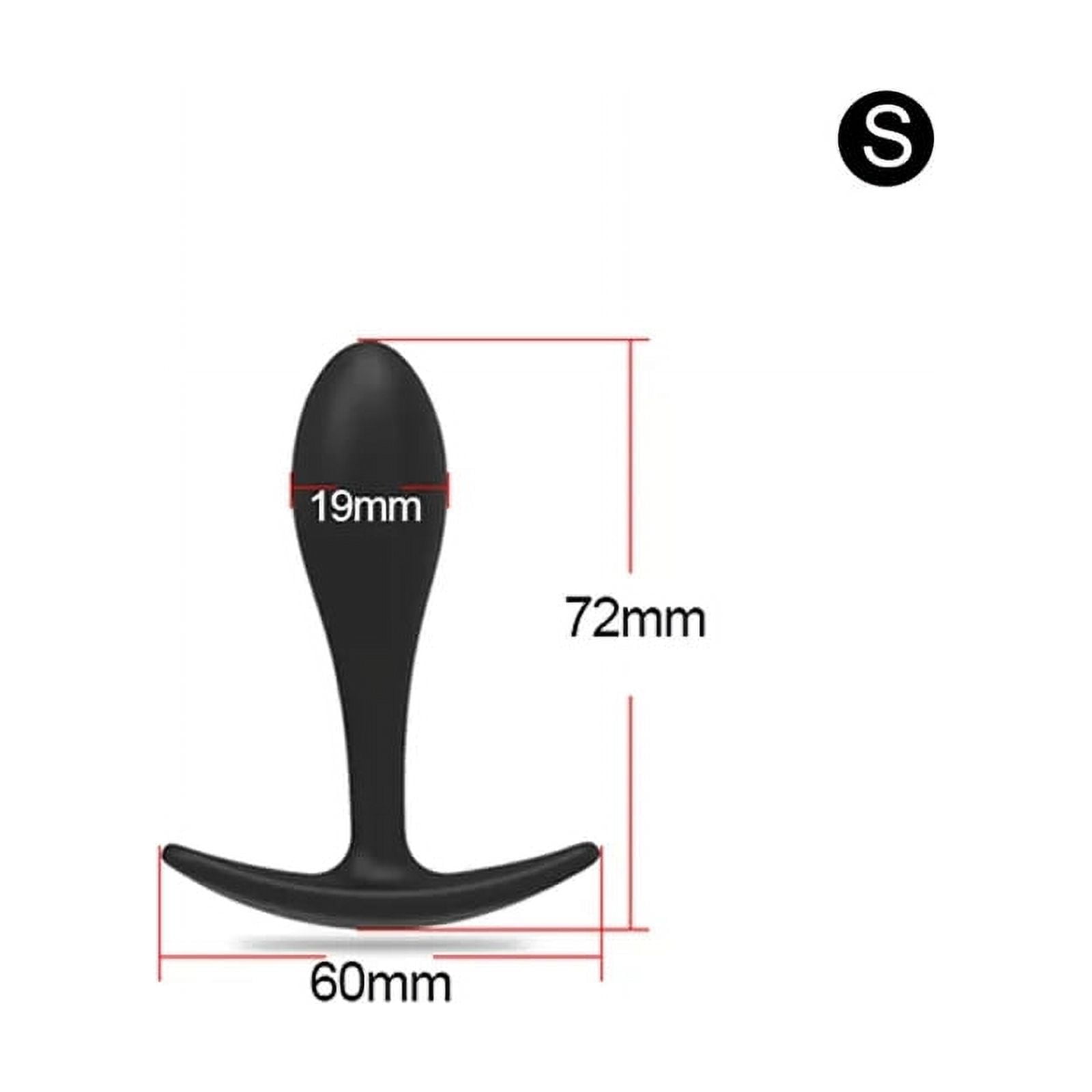 Silicone Anal Plug Trainer Kit, Butt Plugs, Buttplug Sex Toys for Women  Men, S - Walmart.com