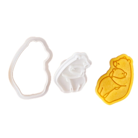 Silicone Animal Cookie Cutter Molds for Home Baking Family Kitchen Essential