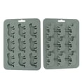 thumbnail image 1 of Silicone Animal Ice Mold, 9-Cavity Tiger Shape Tray for Freezer, BPA Free Flexible Mold for Chocolate, Candy, Soap, Jelly, Non-Stick Easy Release Baking Mold, 1 of 6