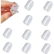Silicone Anti-Chafing Toe Protectors, Silicone Breathable Toe Cap, Silicone Toe Protector, Toe Protectors Caps for Corns, Good for Hiking, Walking, Running (10PCS)