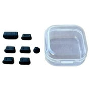 Silicone Anti-Dust Plug For Mac mini M4/M4 pro 2024 Dust Cover Caps for Computer Host USB C HDMI Ports Stopper Dustproof Cover Case Computer Accessories