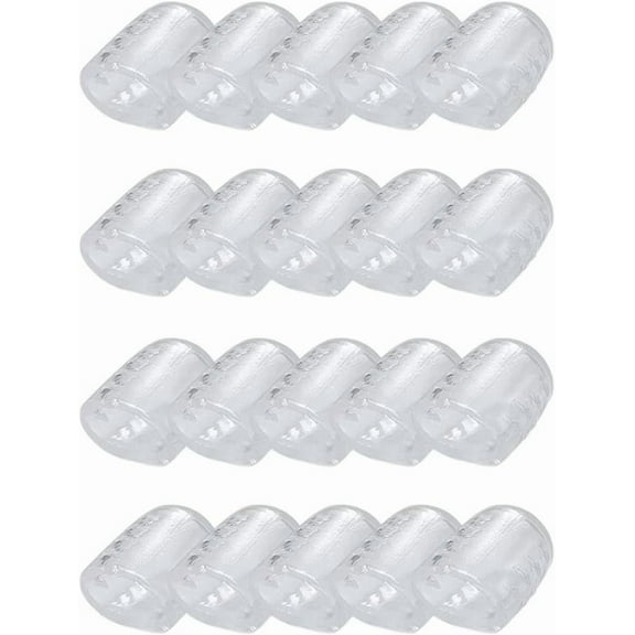 Silicone Anti-Friction Toe Protector | 10/20Pcs Toe Protectors for Little Toe | Breathable Anti-Friction Toe Protective Covers Sleeve | Soft Toe Protectors for Women & Men Prevent Blisters