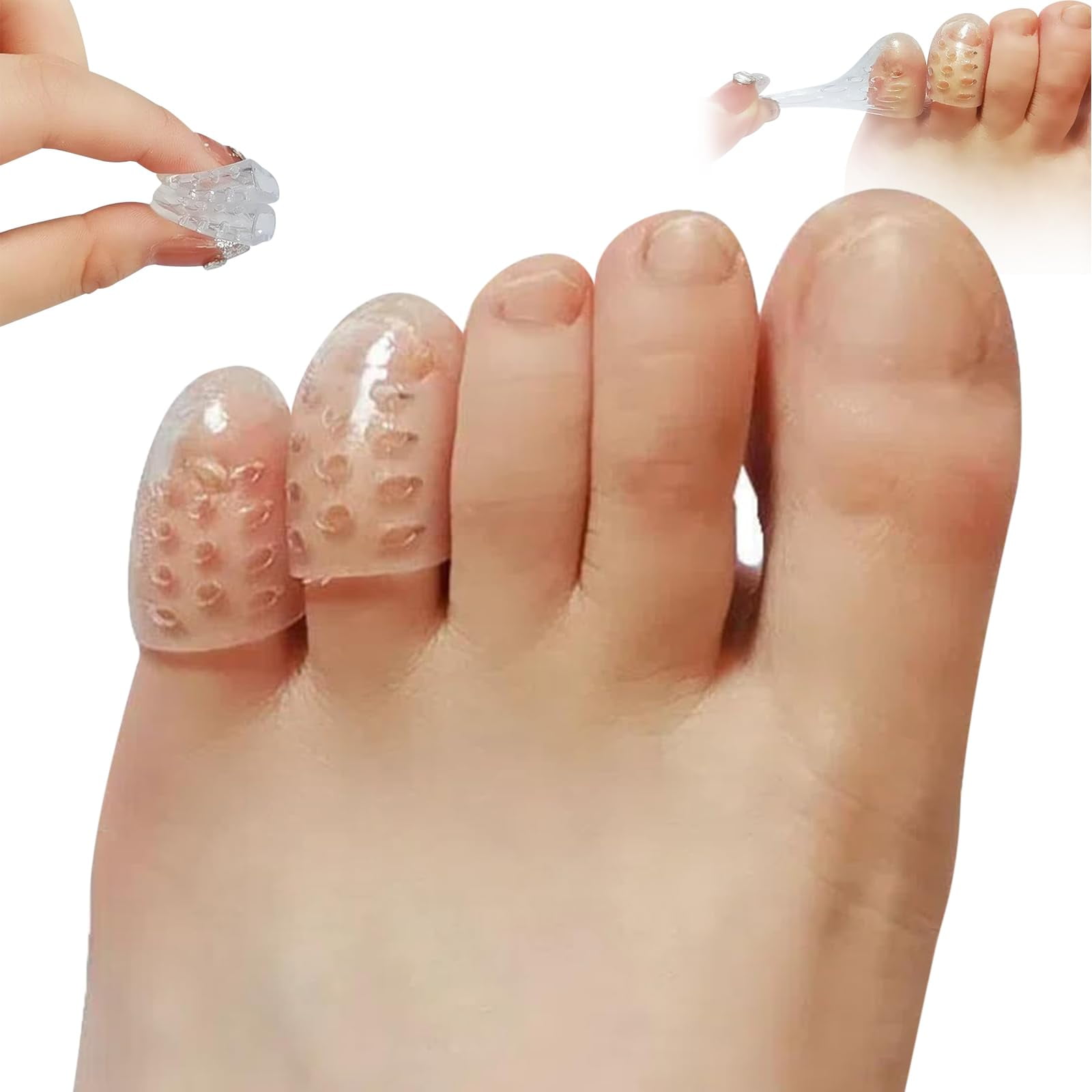 Silicone Anti-Friction Toe Protector,2025 New Gel Toe Protectors ...