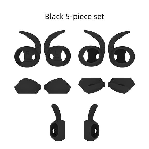 Silicone Anti-Slip Ear Hooks for Samsung Galaxy Buds 4 Pro Earbuds , 5 Pair Set, Shock-Absorbing Drop-Proof Earbud Covers, Comfort Fit, Easy Replacement