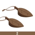 thumbnail image 1 of Silicone Anti-slip Leaf Shaped Wedge Door Stop, 1 of 8