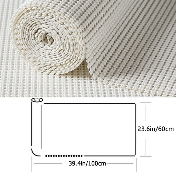 Silicone Anti-slip Mat Non-stick Anti-slip Mat Thickened Drawer Liner for Dressing Table Bathroom Cabinet Tableware Storage Mat