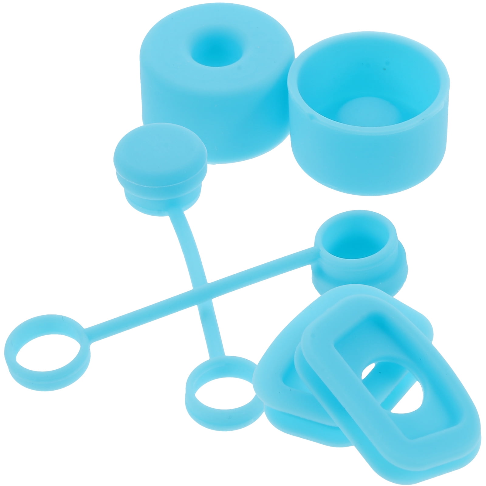 Silicone Antispill Plug Reusable Belly Bottle Leaks Stopper Straw