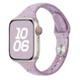 thumbnail image 1 of Silicone Apple Watch Band, Waterproof Breathable Sport Band for Apple Watch 46mm, iWatch Series 10 46mm,Lightpurple, 1 of 4