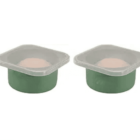 Silicone Artisan Pizza Dough Proofing Boxes Proving Containers with Lids-2 pack-500ml portion (Green)