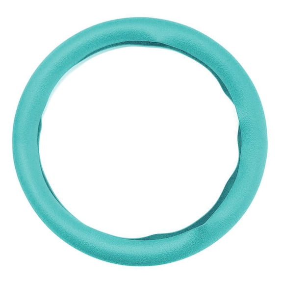 Silicone Auto Steering Wheel Cover with Multiple Colors, Suitable for 33-42cm Round, D-shaped, Flat Steering Wheels