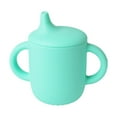 thumbnail image 1 of Silicone Baby Drinking Cups, DELESYS Silicone Sippy Cups for 6-12 Months Toddlers - 1PC Food Grade Silicone Traning Cups with Lids Grip Handle for Baby Led Weaning, 1 of 5