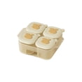 thumbnail image 1 of Silicone Baby Food Freezer Tray 40ml, Stackable Food Grade Containers with Measurement Marks for Purees Breastmilk, 1 of 4