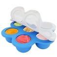 thumbnail image 1 of Silicone Baby Food Freezer Tray, Baby Food Storage Container, Microwave & Dishwasher Safe, for Homemade Baby Food, Fruit Purees & Vegetable and Breast Milk, by Satiety, 1 of 5