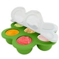 thumbnail image 1 of Silicone Baby Food Freezer Tray, Baby Food Storage Container, Microwave & Dishwasher Safe, for Homemade Baby Food, Fruit Purees & Vegetable and Breast Milk, by Satiety, 1 of 5