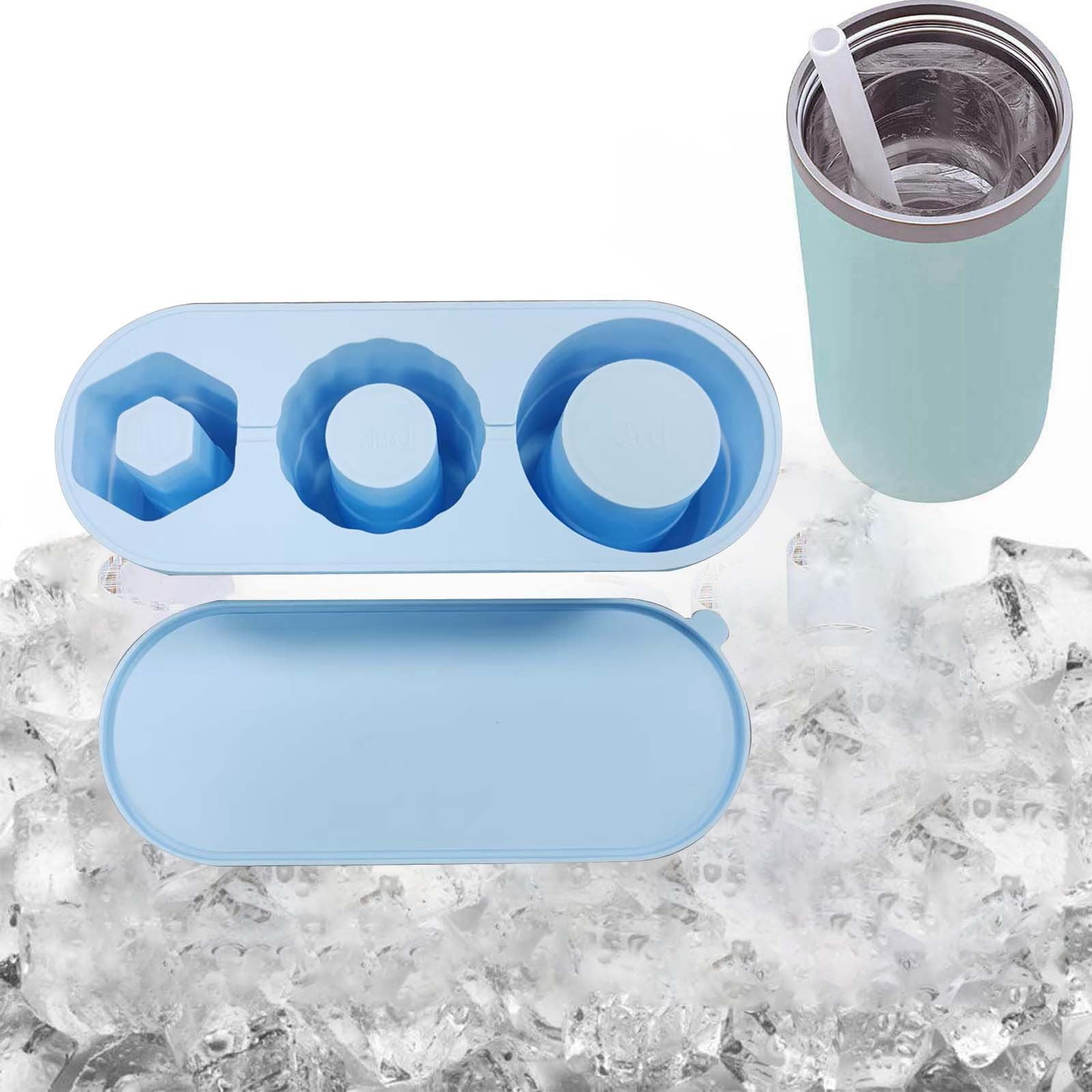 Silicone Baby Food Tray Beaker Ice Freezer Tray for Ice Street Luge