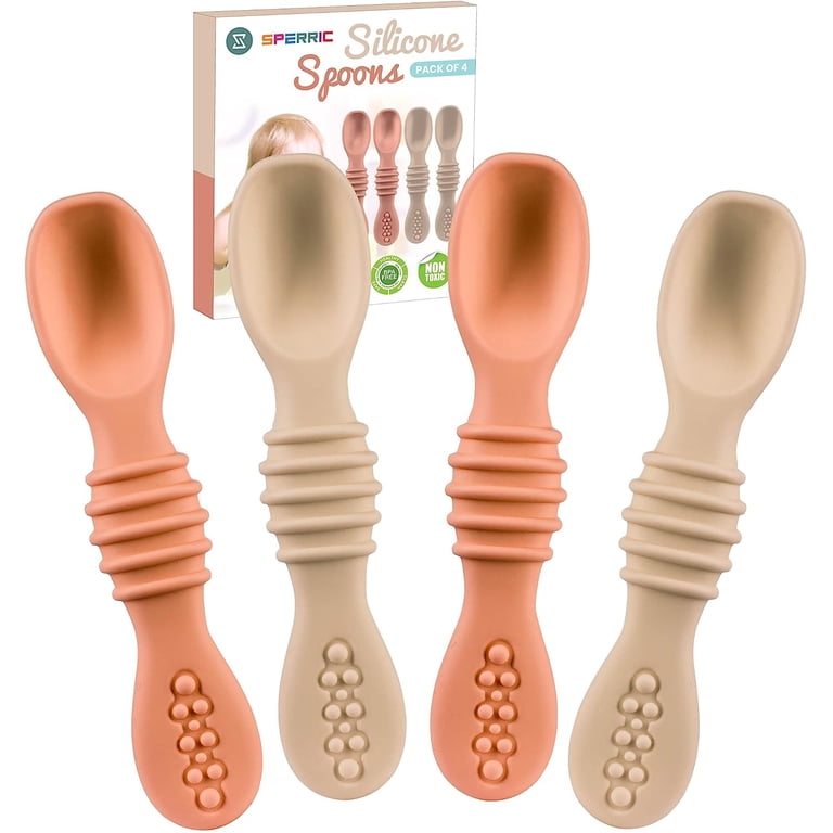 Silicone Baby Spoons for Baby Led Weaning - Walmart.com