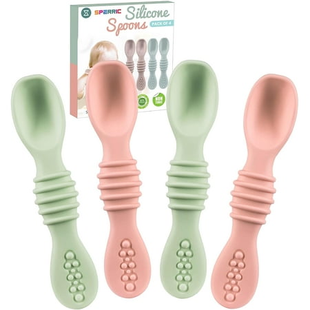 Silicone Baby Spoons for Baby Led Weaning