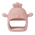 thumbnail image 1 of Silicone Baby Teether Toy for Infants 3+ Months, BPA Free Anti-Drop Silicone Mitten Teething Toy for Soothing Sore Gums, Baby Chew Toys for Sucking Needs, 1 of 10