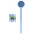 Silicone Back Brush Dual Sided Thickening Anti Slip Long Handle Back